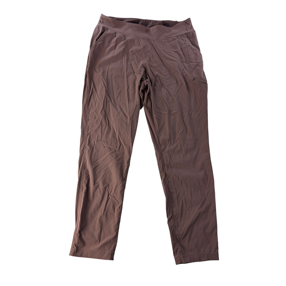Mountain Hardwear Pants Womens L Dynama Ankle Hiking Stretch Brown Taupe OL8626